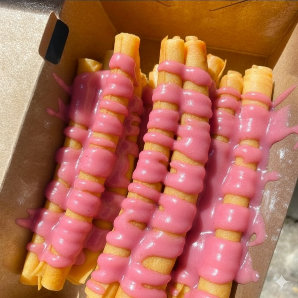 Pisang Roll Strawberry